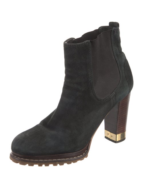 Tory Burch Suede Chelsea Boots