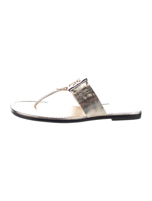 Tory Burch Leather Slides