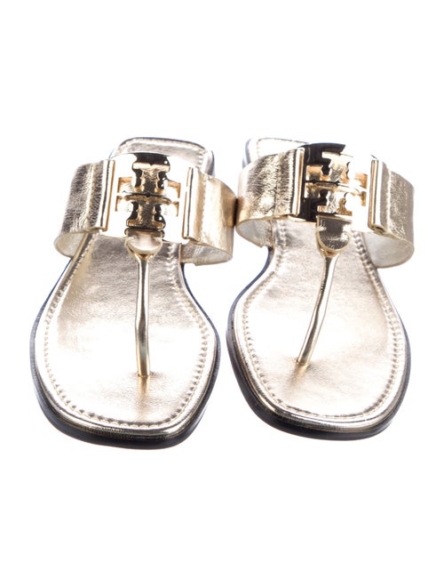 Tory Burch Leather Slides