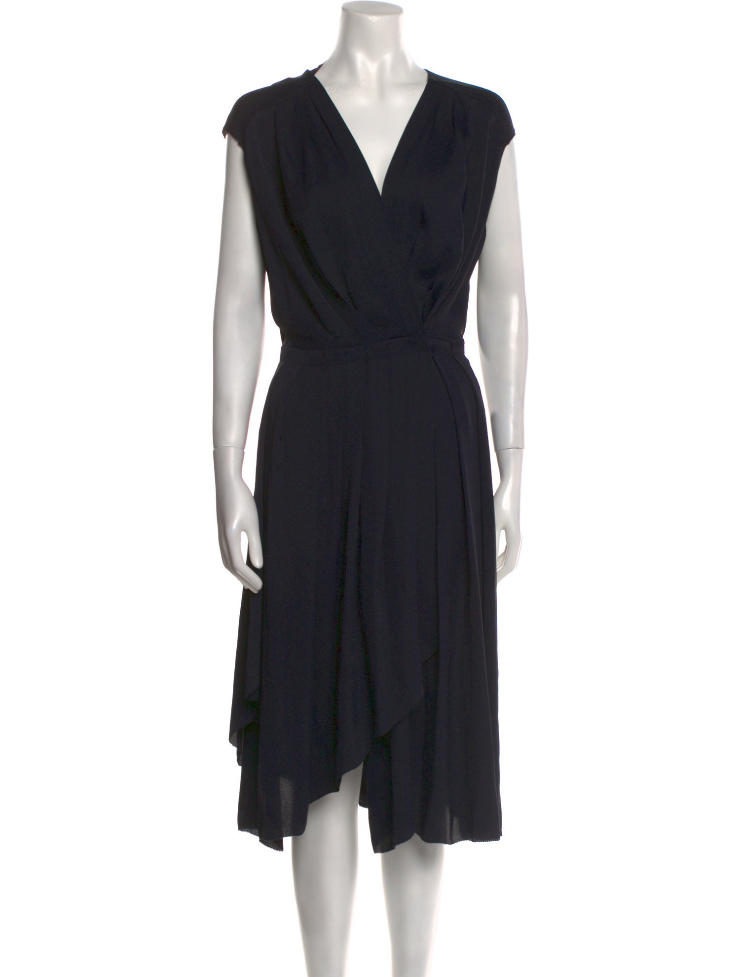 Tory Burch V-Neck Midi Length Dress