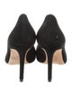 Tory Burch Suede Crystal Embellishments Pumps