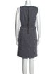 Tory Burch Tweed Pattern Knee-Length Dress