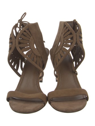 Tory Burch Suede Slingback Pumps