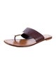 Tory Burch Leather Slides