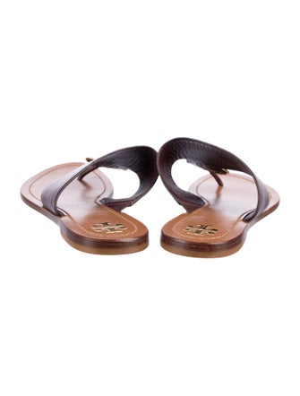 Tory Burch Leather Slides