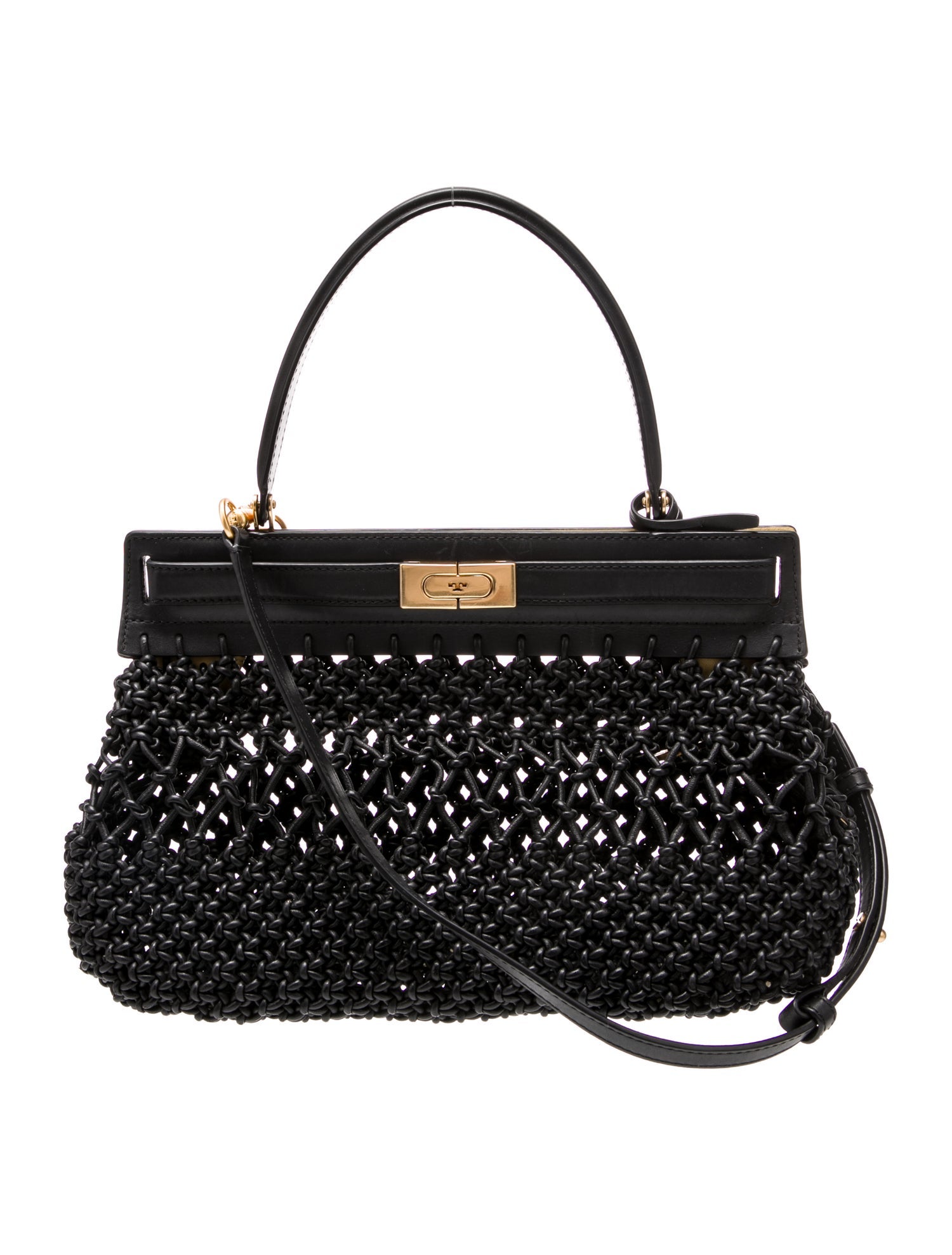 Tory Burch Leather Top Handle Bag