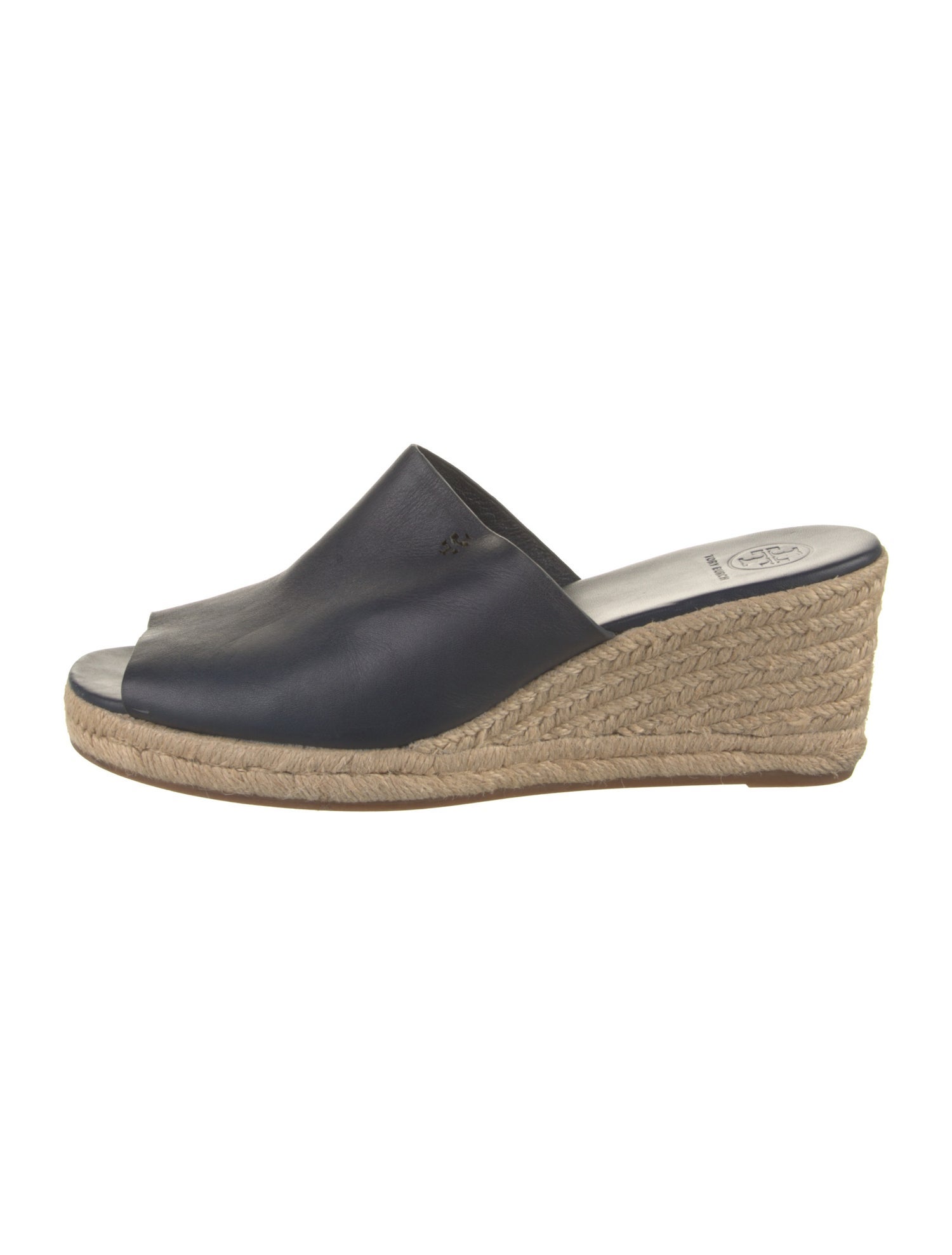 Tory Burch Leather Lasercut Accents Espadrilles
