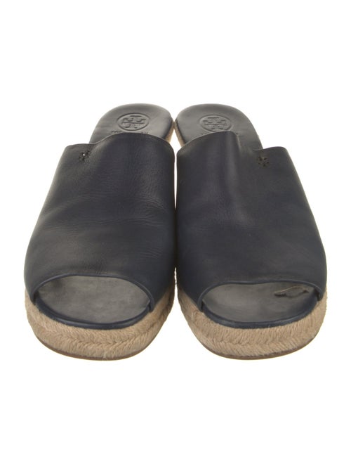 Tory Burch Leather Lasercut Accents Espadrilles