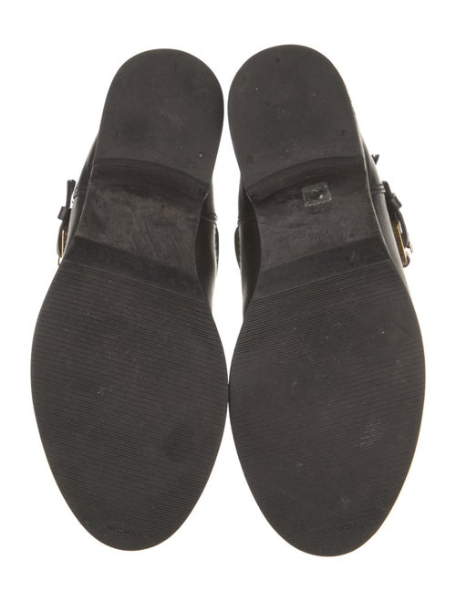 Tory Burch Leather Moto Boots