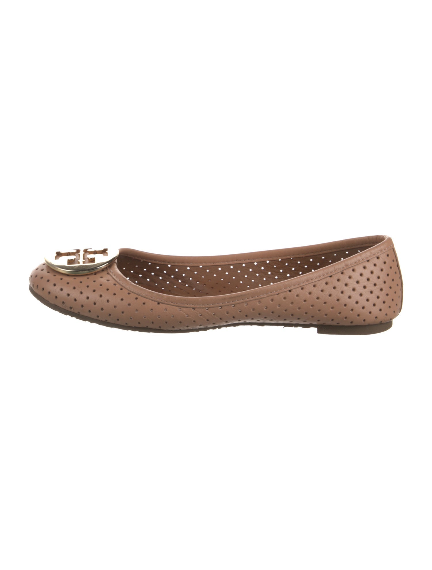 Tory Burch Leather Lasercut Accents Flats