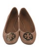 Tory Burch Leather Lasercut Accents Flats