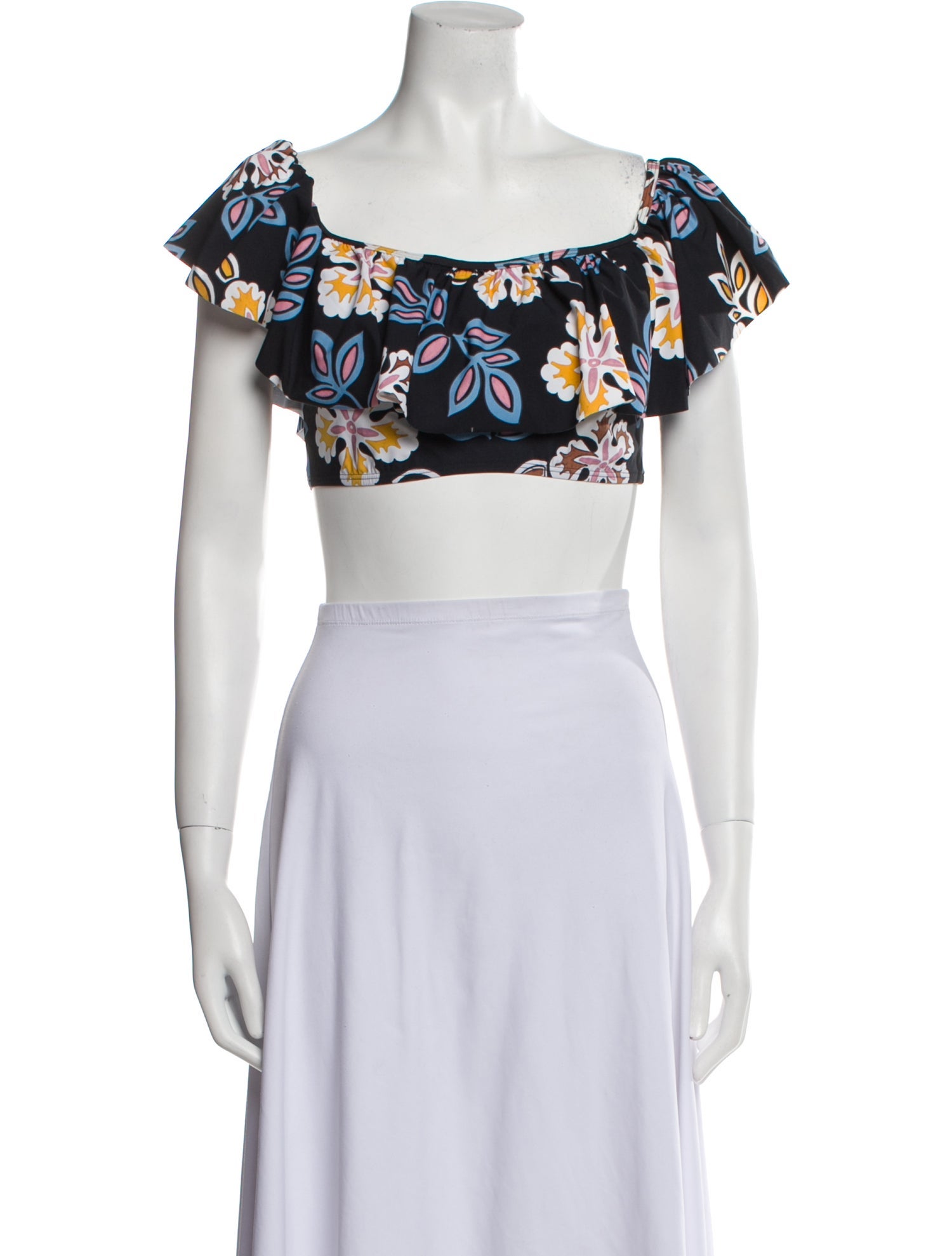 Tory Burch Floral Print Top