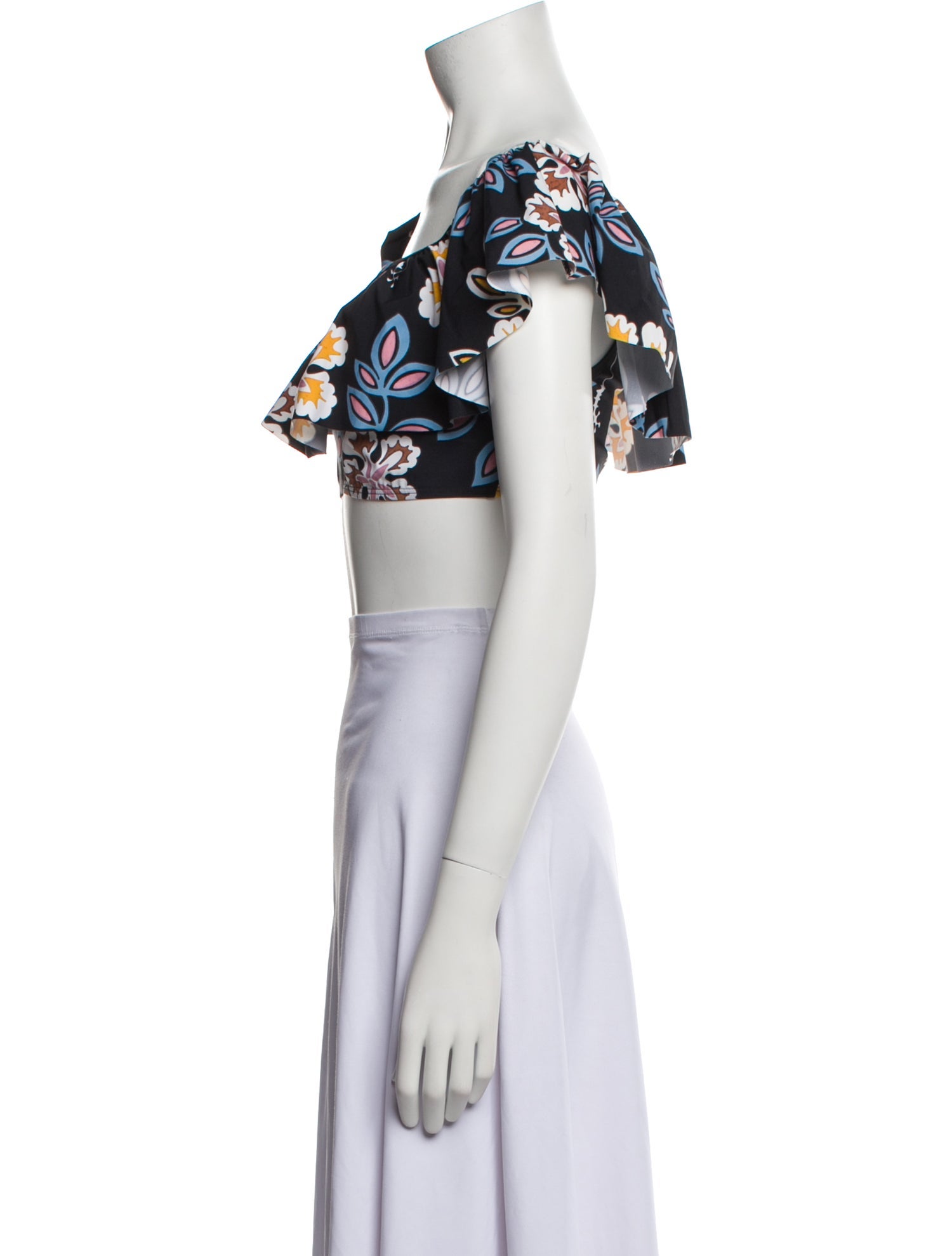 Tory Burch Floral Print Top