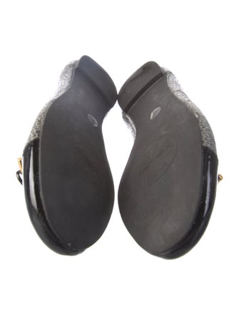 Tory Burch Signature Logo Leather Ballet Flats