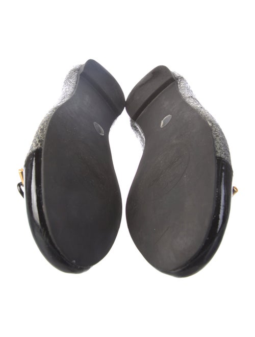 Tory Burch Signature Logo Leather Ballet Flats