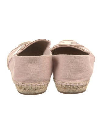 Tory Burch Canvas Graphic Print Espadrilles