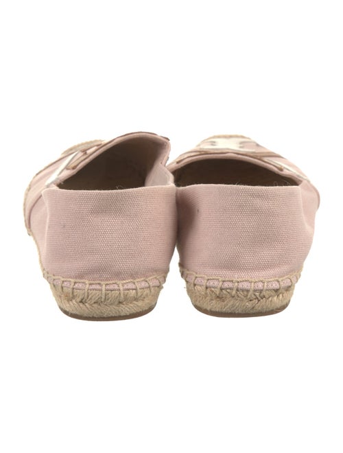 Tory Burch Canvas Graphic Print Espadrilles