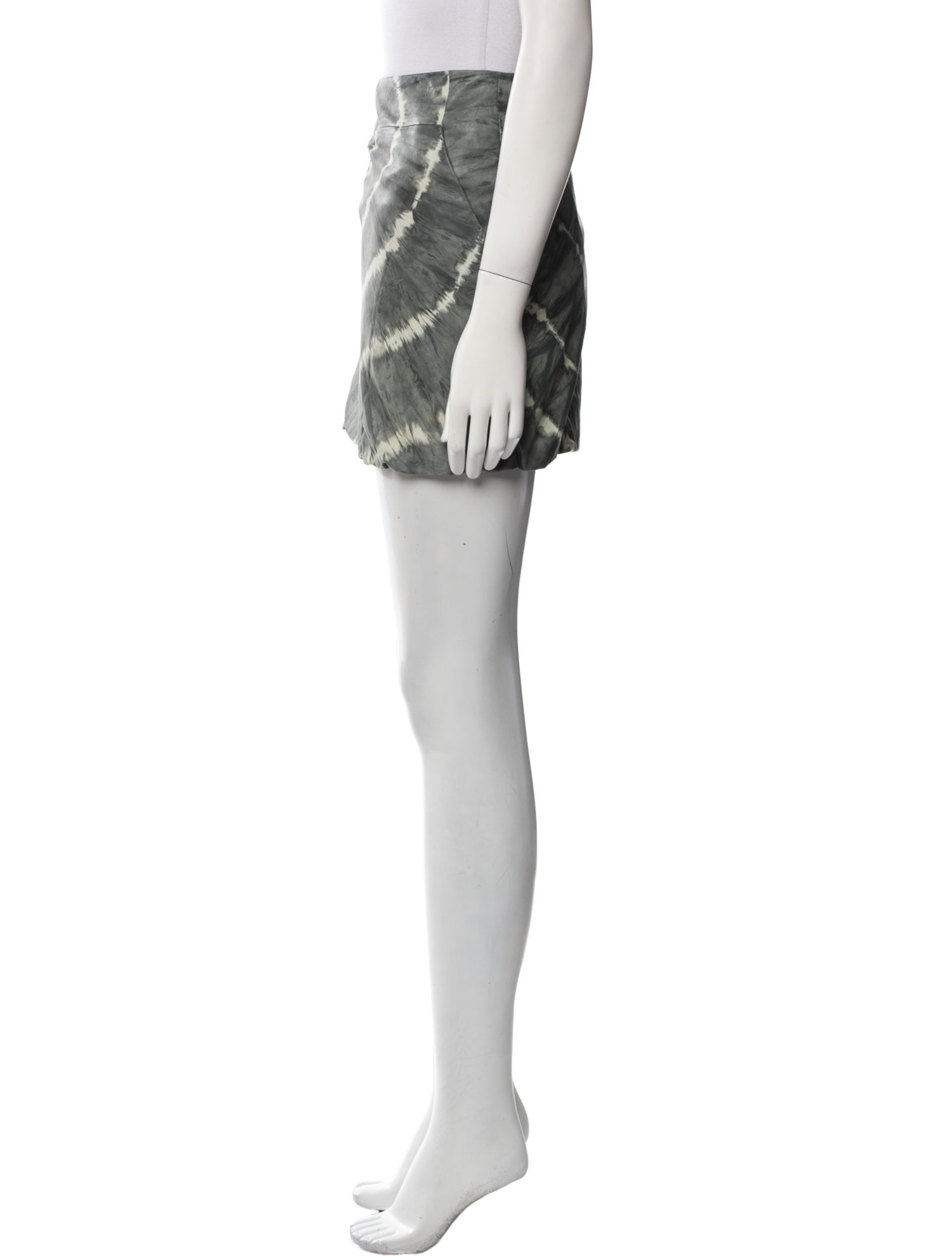 Tory Burch Leather Mini Skirt