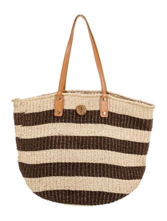 Tory Burch Raffia Tote