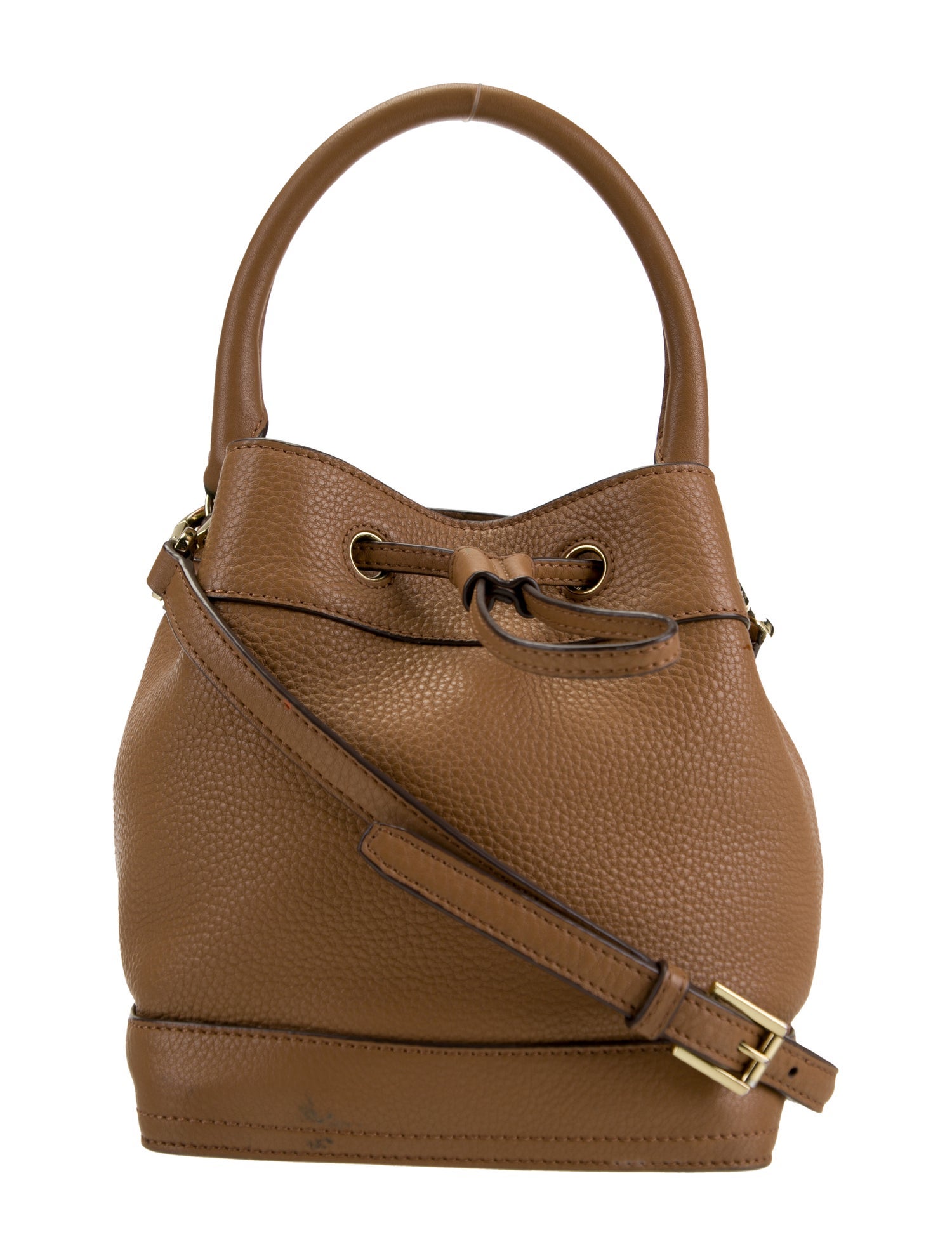 Tory Burch Leather Bucket Bag