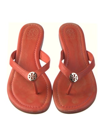 Tory Burch Leather Slides