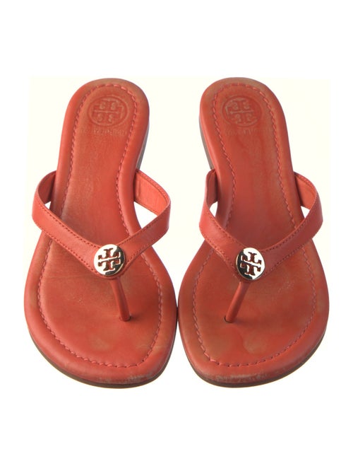 Tory Burch Leather Slides