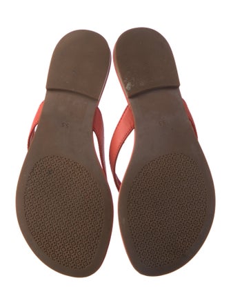 Tory Burch Leather Slides