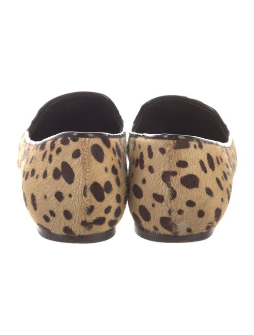 Tory Burch Ponyhair Animal Print Loafers