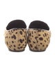 Tory Burch Ponyhair Animal Print Loafers