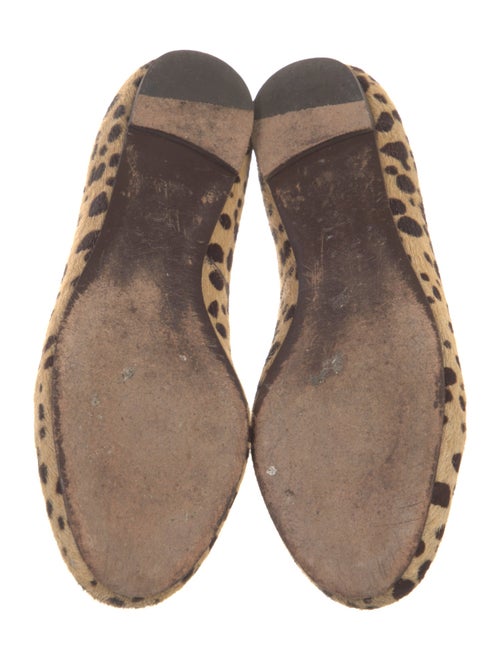 Tory Burch Ponyhair Animal Print Loafers