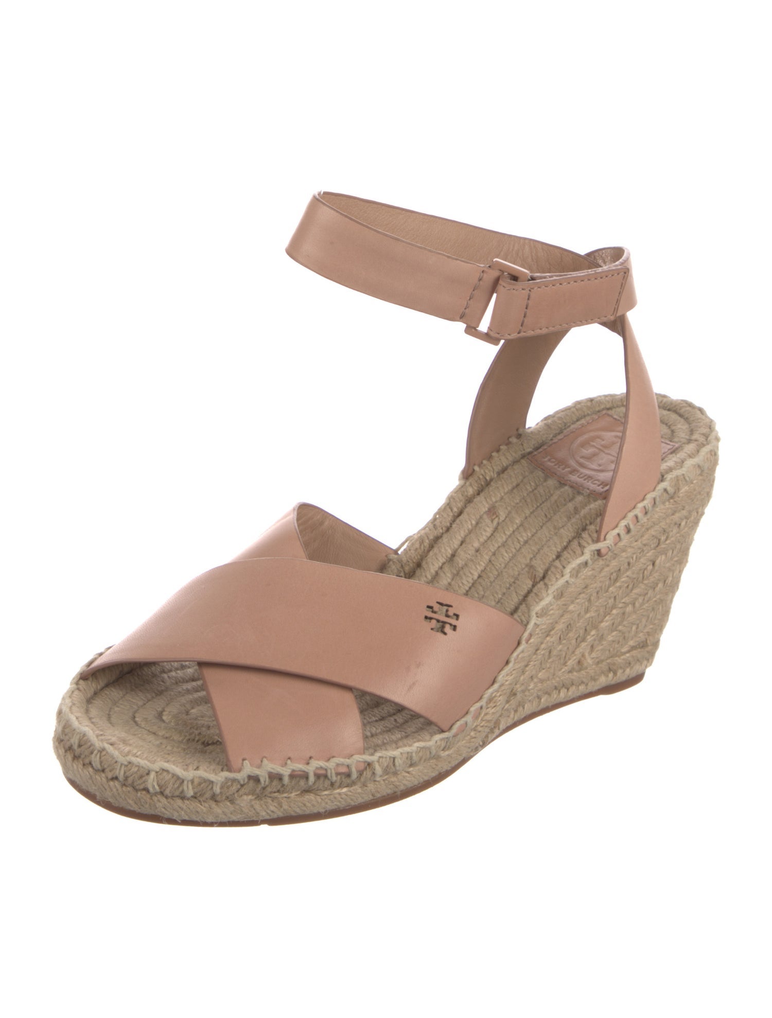 Tory Burch Leather Espadrilles