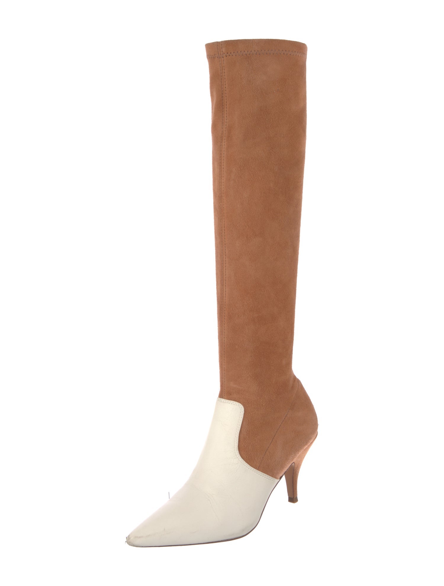 Tory Burch Suede Sock Boots