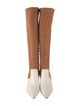 Tory Burch Suede Sock Boots