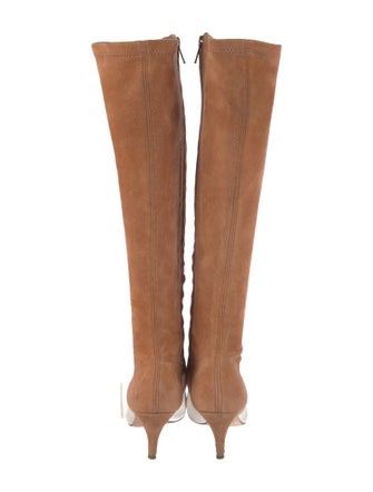 Tory Burch Suede Sock Boots