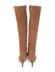 Tory Burch Suede Sock Boots