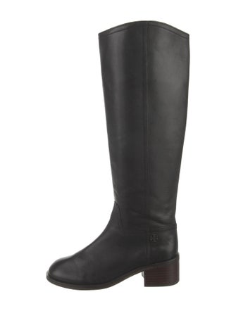 Tory Burch Leather Riding Boots