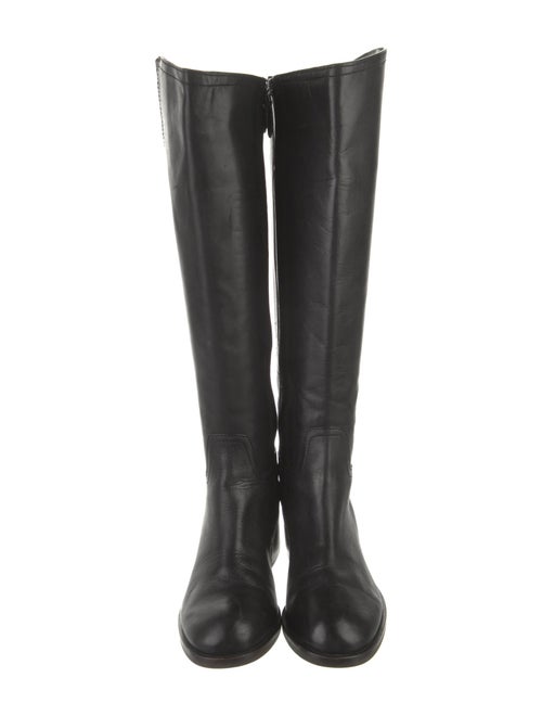Tory Burch Leather Riding Boots