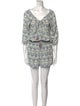 Tory Burch Silk Printed Romper
