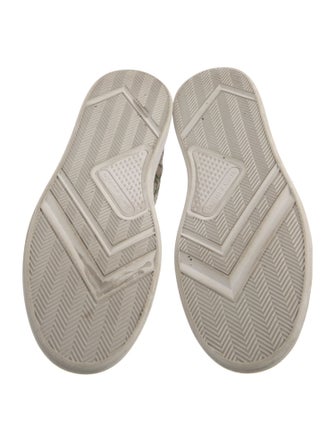 Tory Burch Canvas Floral Print Sneakers