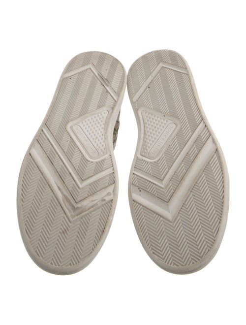 Tory Burch Canvas Floral Print Sneakers