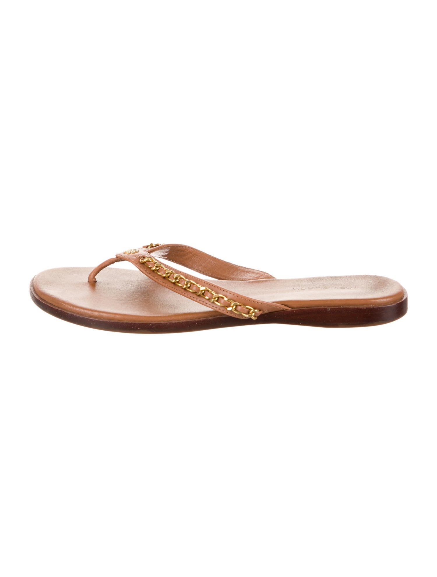 Tory Burch Leather Slides