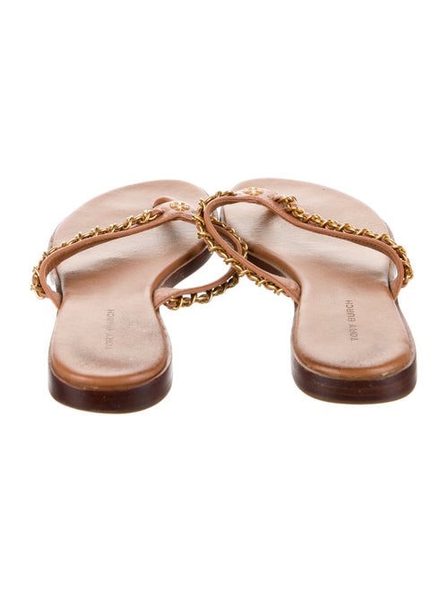 Tory Burch Leather Slides