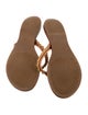 Tory Burch Leather Slides