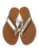 Tory Burch Leather Slides