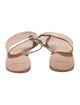 Tory Burch Leather Slides