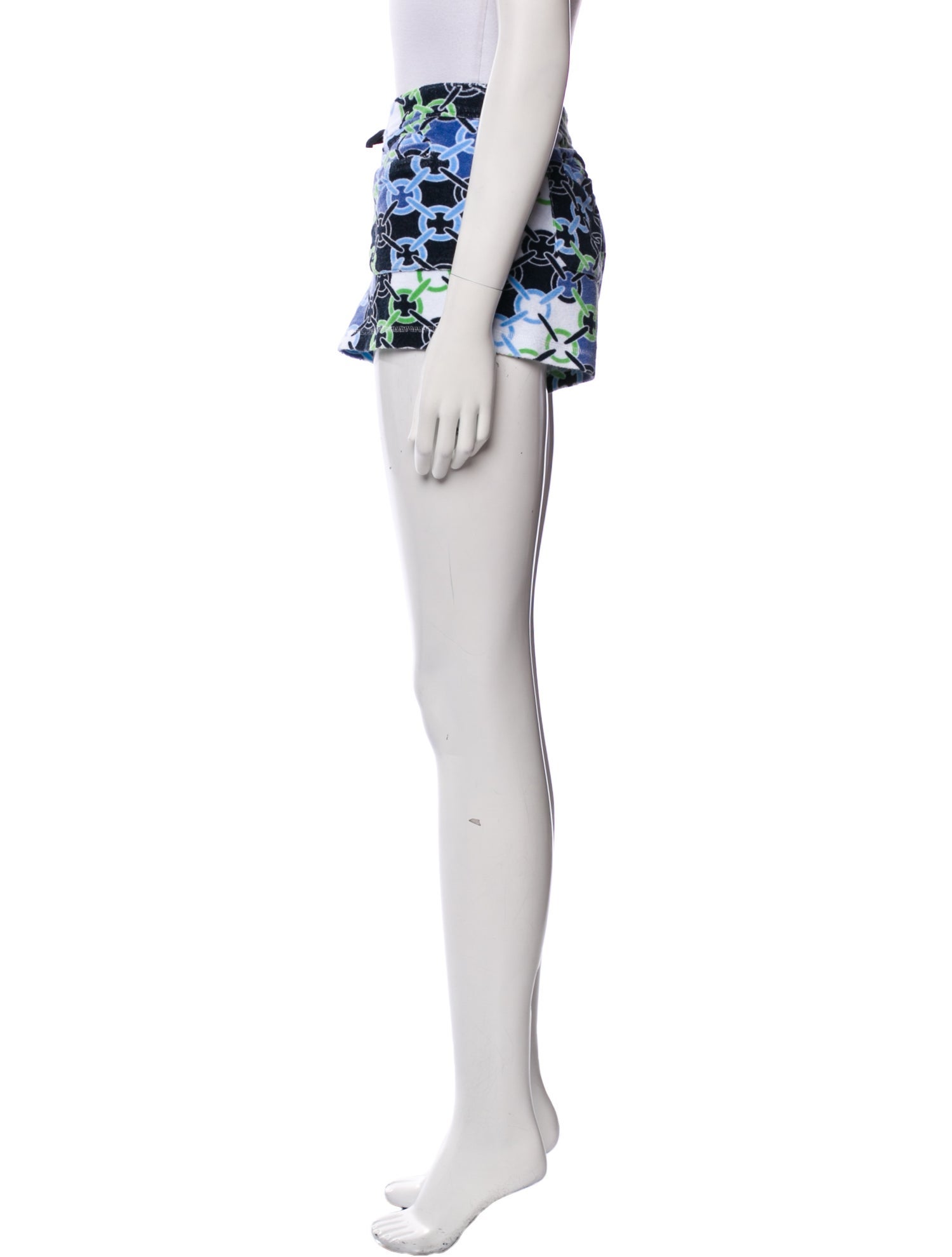 Tory Burch Printed Mini Shorts