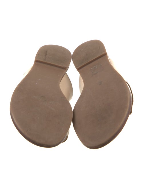 Tory Burch Leather Studded Accents Slides