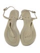 Tory Burch Patent Leather T-Strap Sandals