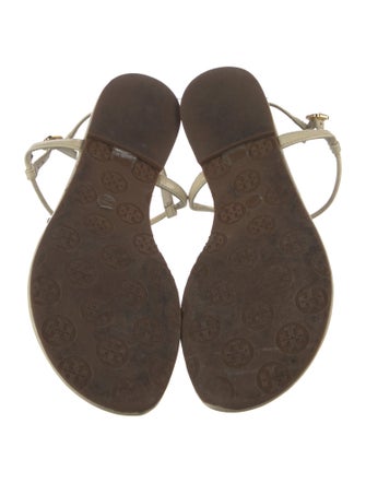 Tory Burch Patent Leather T-Strap Sandals