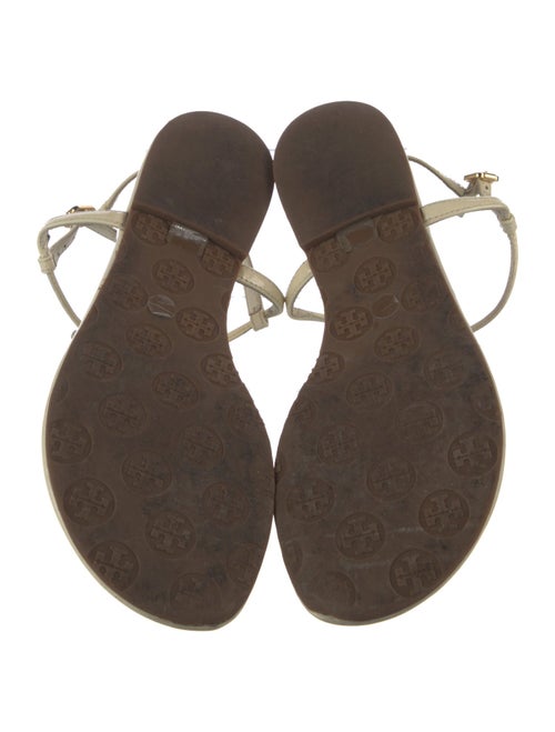 Tory Burch Patent Leather T-Strap Sandals